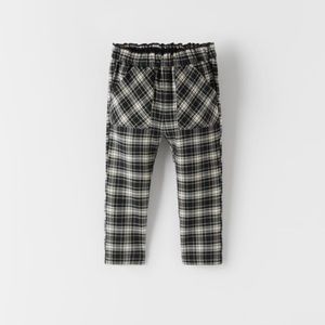 Zara plaid pants size 2-3 years old